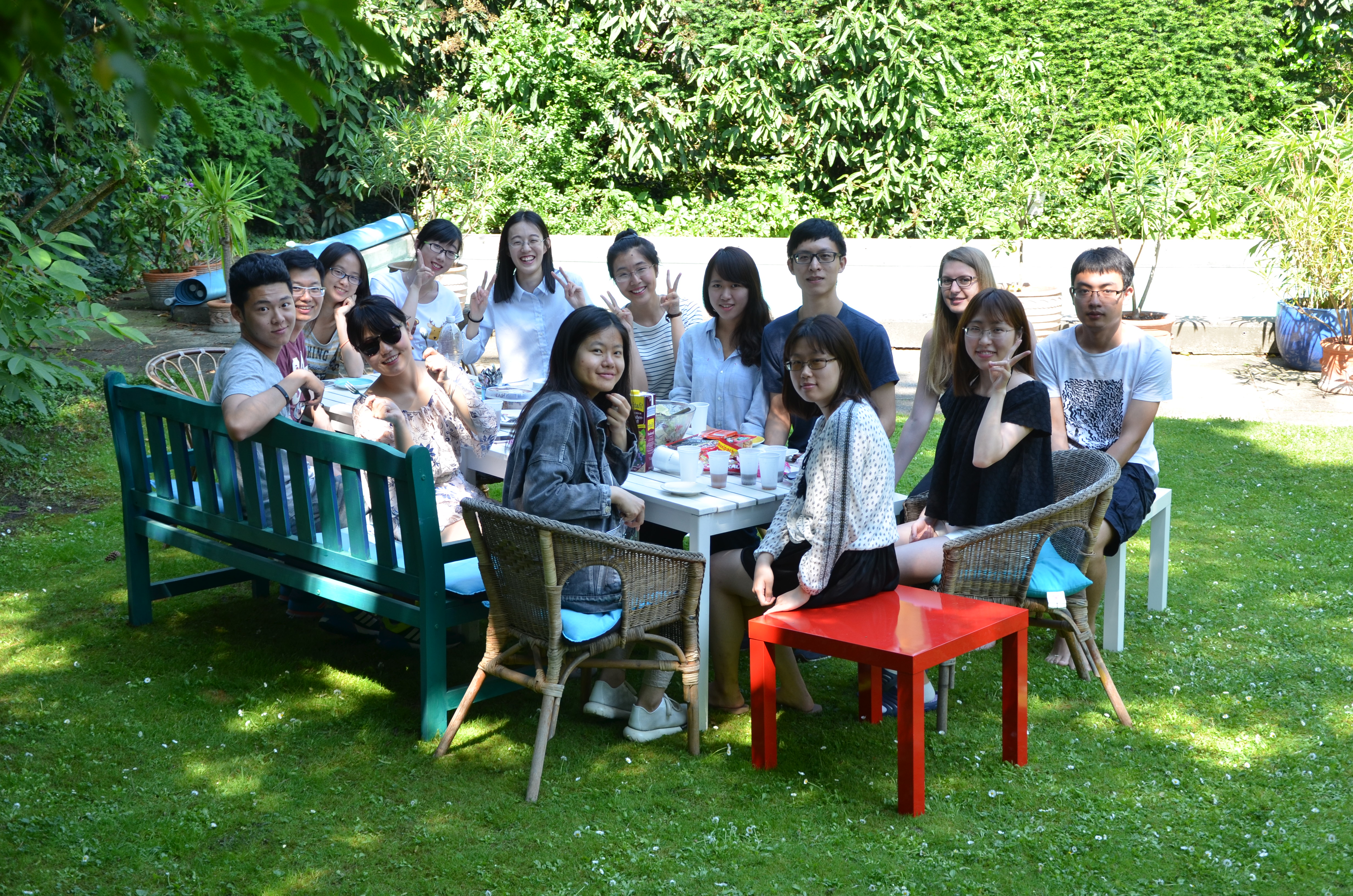 2016年学生交流互访掠影（德国美因茨大学）