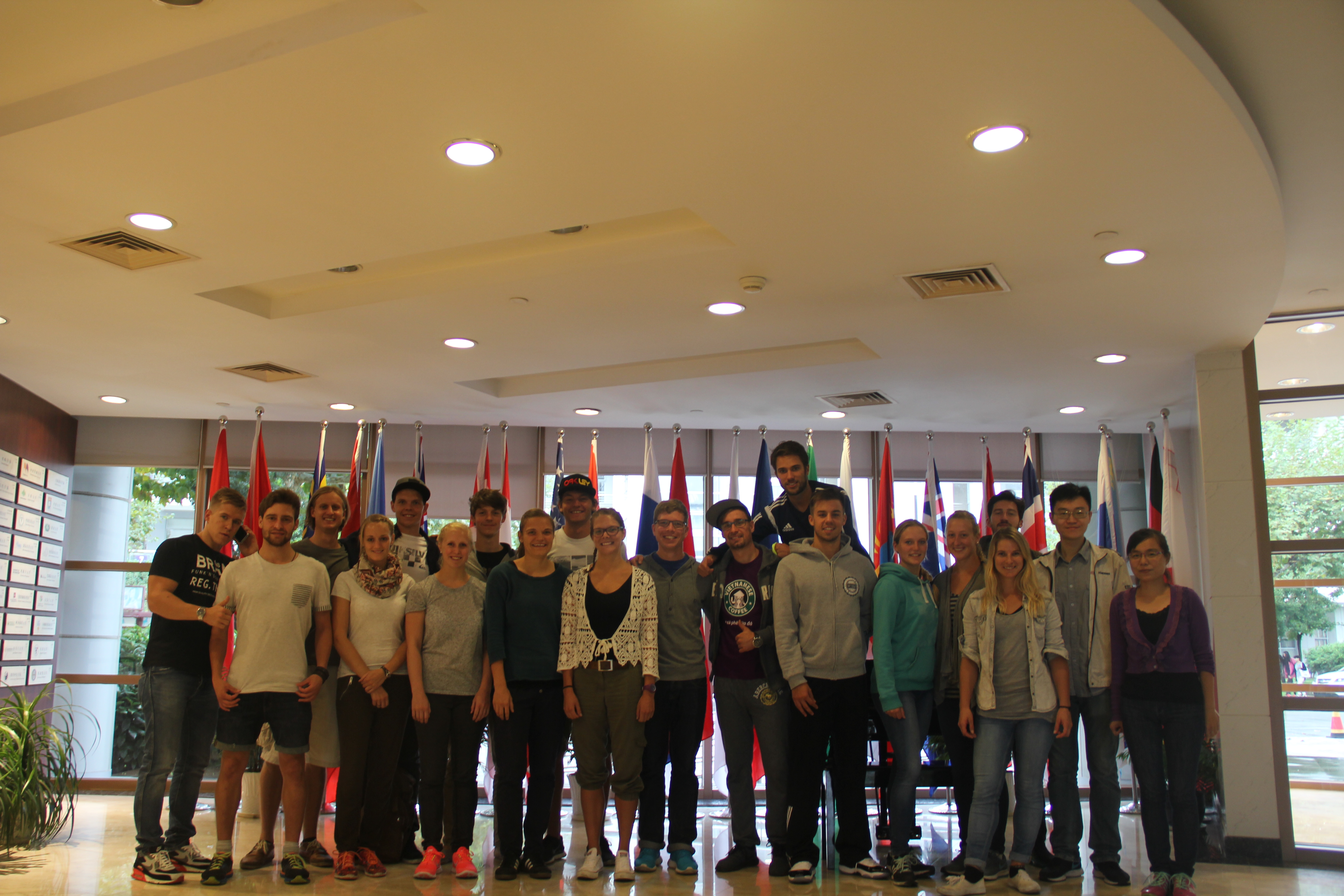 2015年学生交流互访掠影（德国美因茨大学）